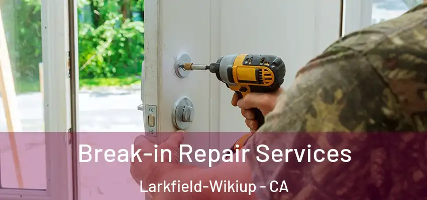  Break-in Repair Services Larkfield-Wikiup - CA