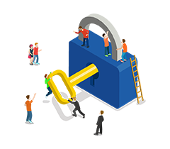 We have a professional and highly skilled locksmith team for all types of lock solutions in Larkfield-Wikiup, CA