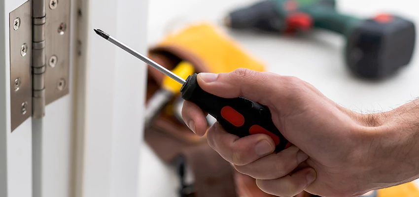 Fix A Broken Door Hole in Larkfield-Wikiup, California