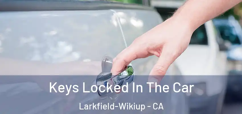  Keys Locked In The Car Larkfield-Wikiup - CA